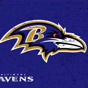 NFL Baltimore Ravens Distressed Galaxy Book 12in Skin